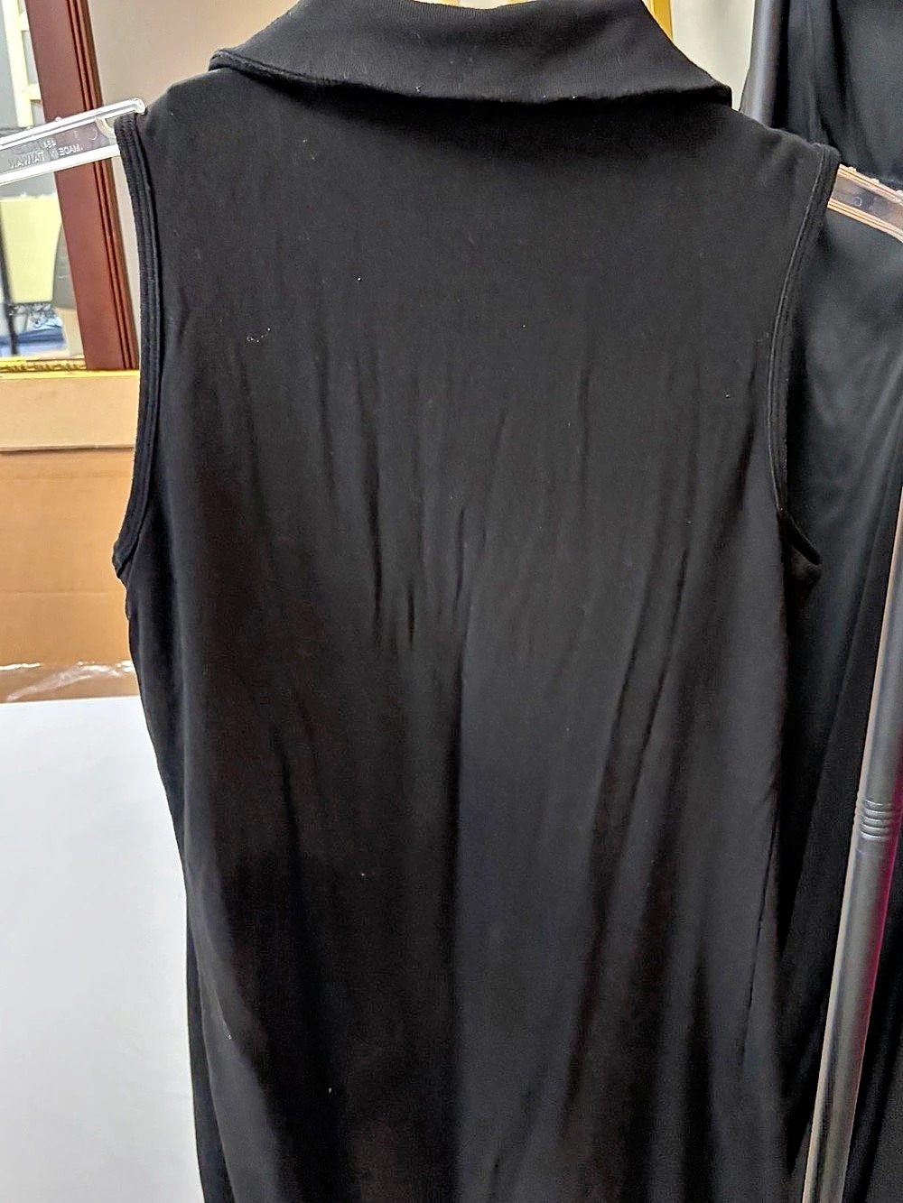 Klassy Network Black Sleeveless Athletic Dress Size Medium Like New - Picture 3 of 3